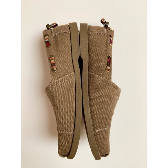 BOBS from Sketchers Brown Memory Foam 100% Leather insole Slip On Shoes Womens 6 - Picture 3 of 11